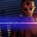 Thane in Mass Effect: Legendary Edition