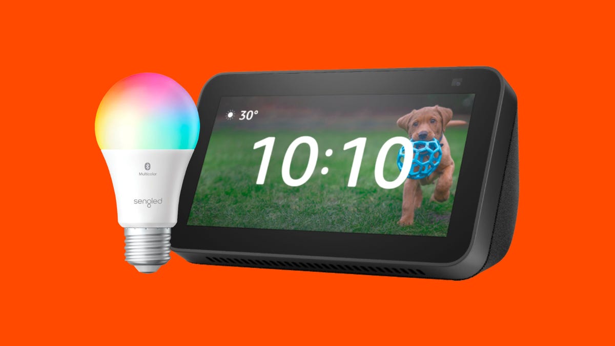 Sengled smart bulb with Amazon Echo Show 5