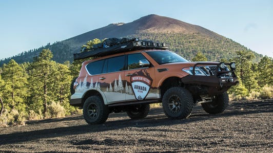 2018 Nissan Armada Mountain Patrol concept