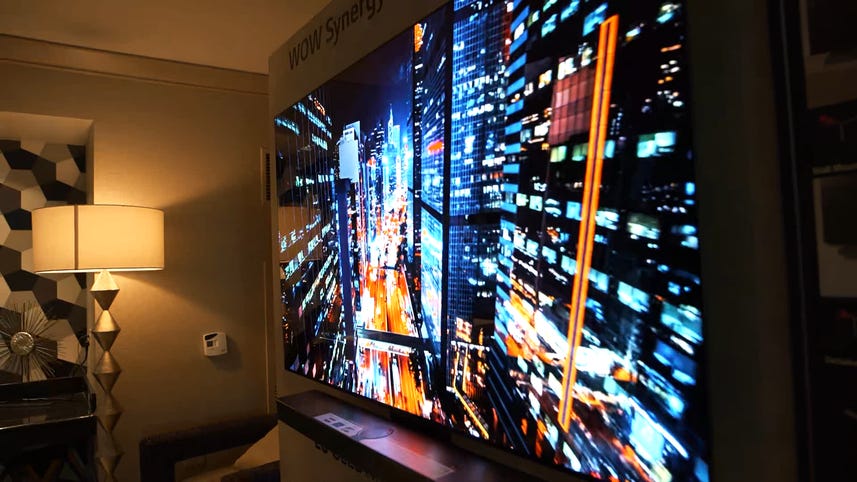 LG's Wireless OLED TV is 97 Inches of Tech Power