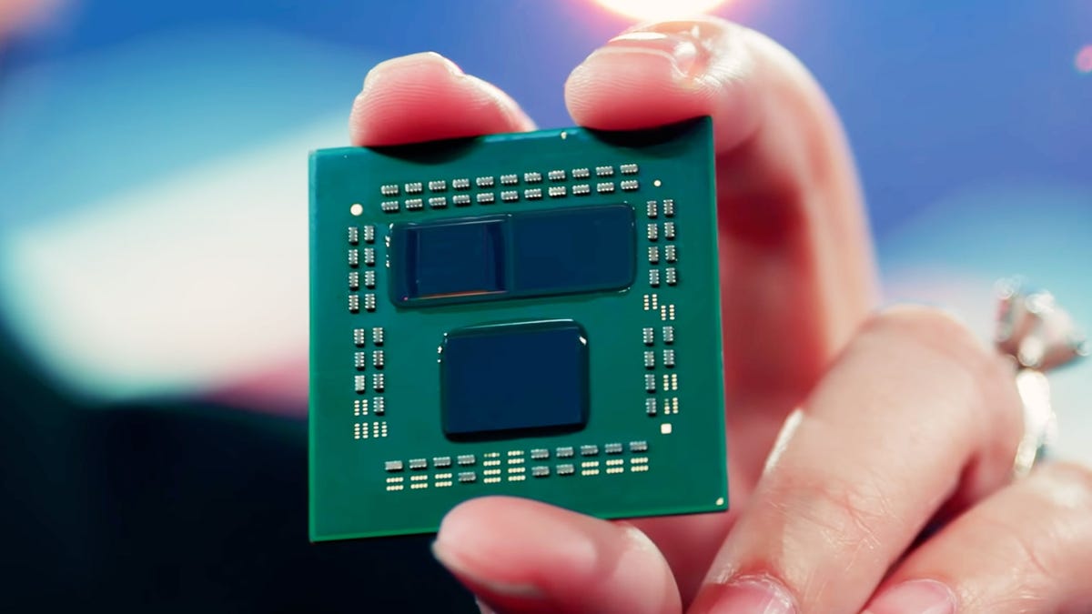 AMD Ryzen chip with 3D V-Cache