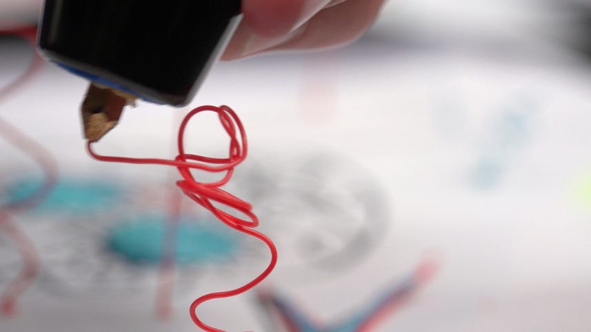 3Doodler 3D-printing pen is plastic fantastic in hands-on video