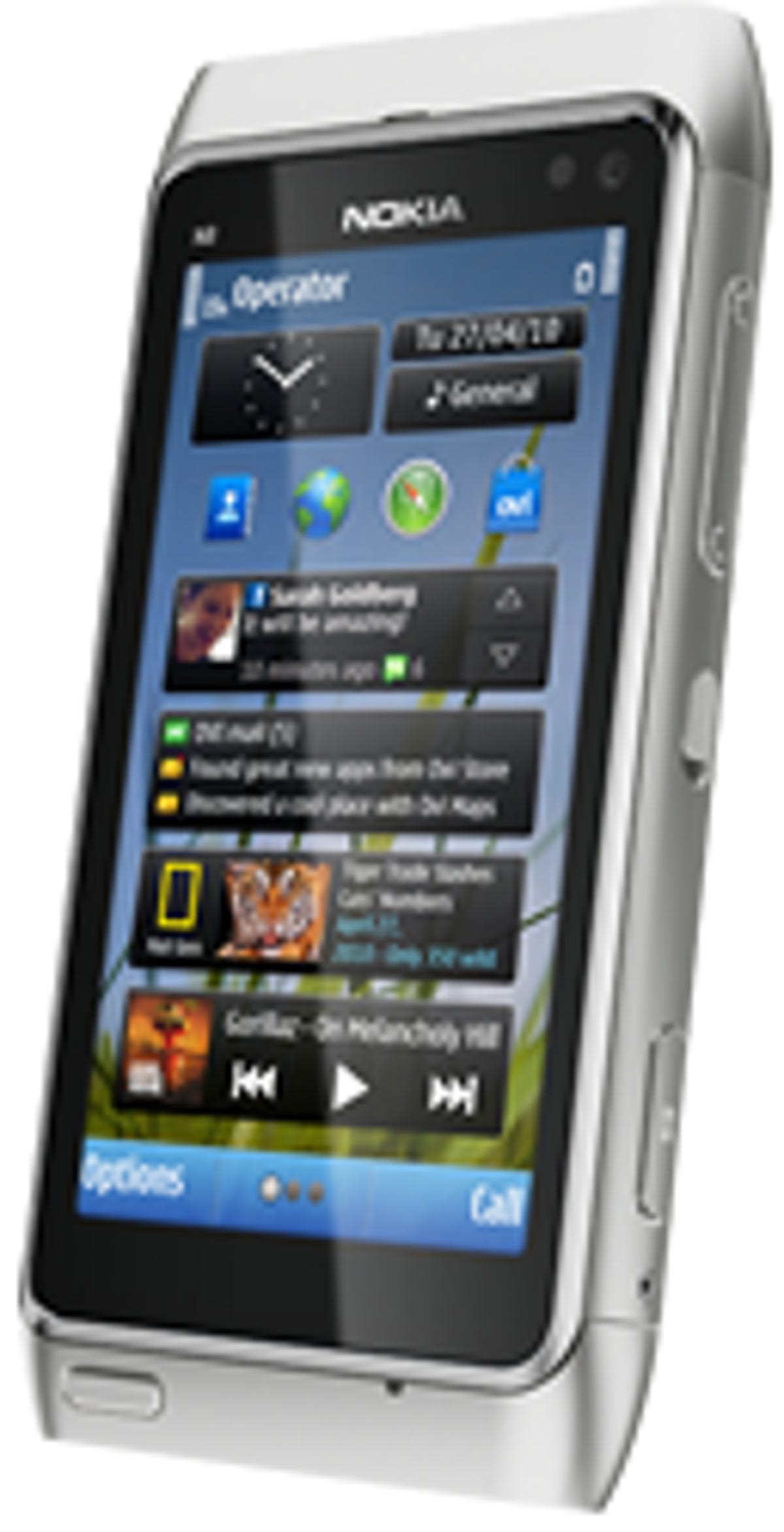 Nokia's N8 starts shipping today.