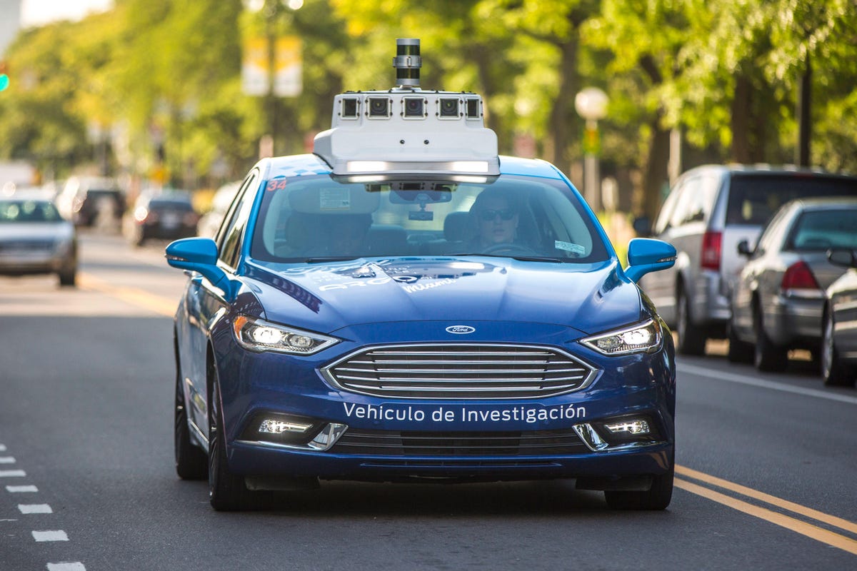 Ford autonomous vehicle prototype