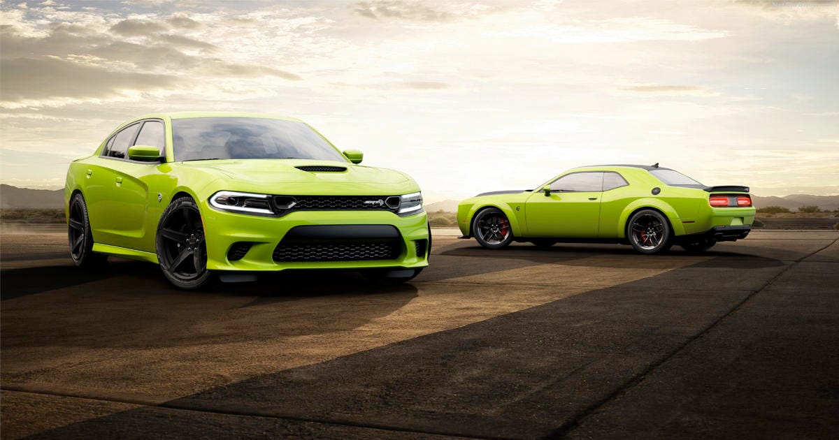 Dodge revives Sublime green paint job for Charger, Challenger in ...