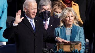 Joe Biden is sworn in as U.S. President