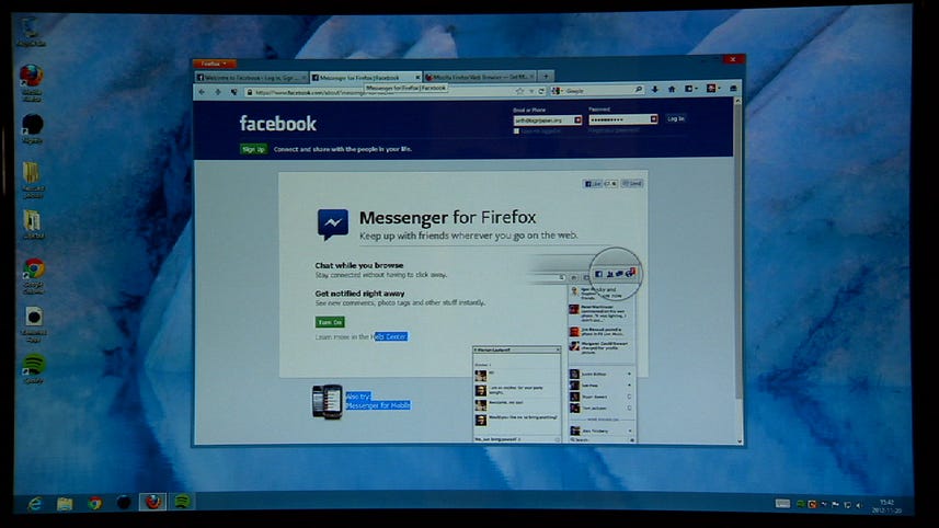 How to integrate Facebook Messenger directly into Firefox