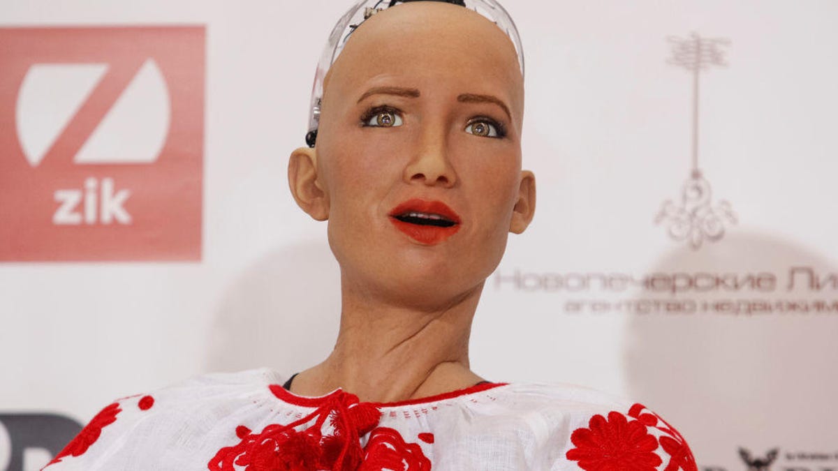 Sophia Robot In Kiev