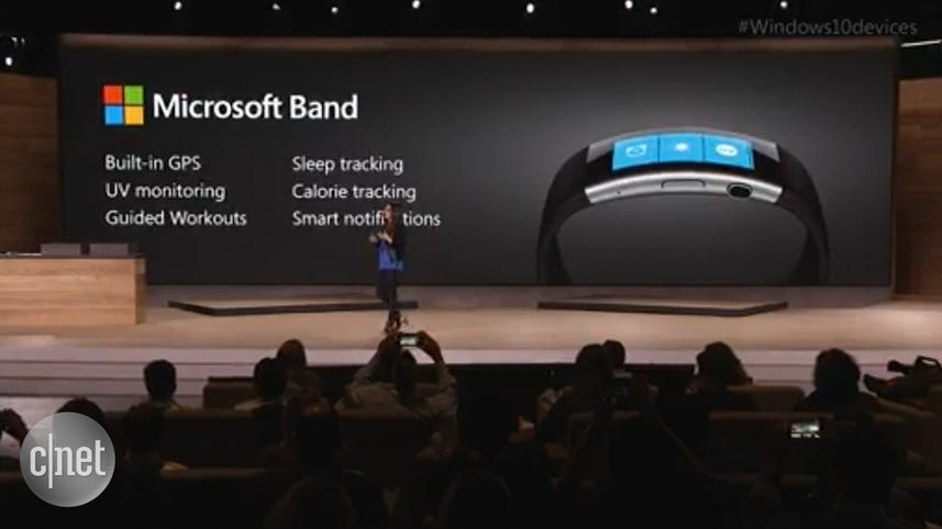 Microsoft redesigns its Band with new curved OLED screen