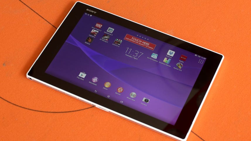 Sony's Xperia Z2 tablet is super-skinny but searingly powerful