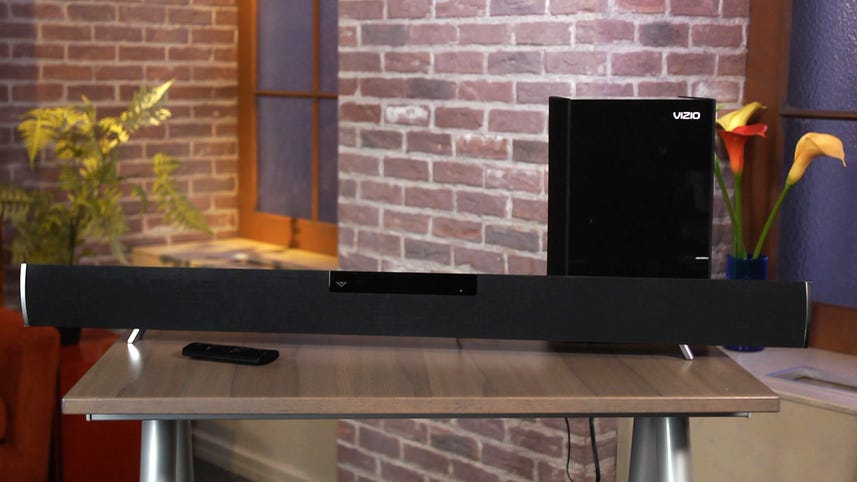 Vizio's sound bar is a solid pick -- for now