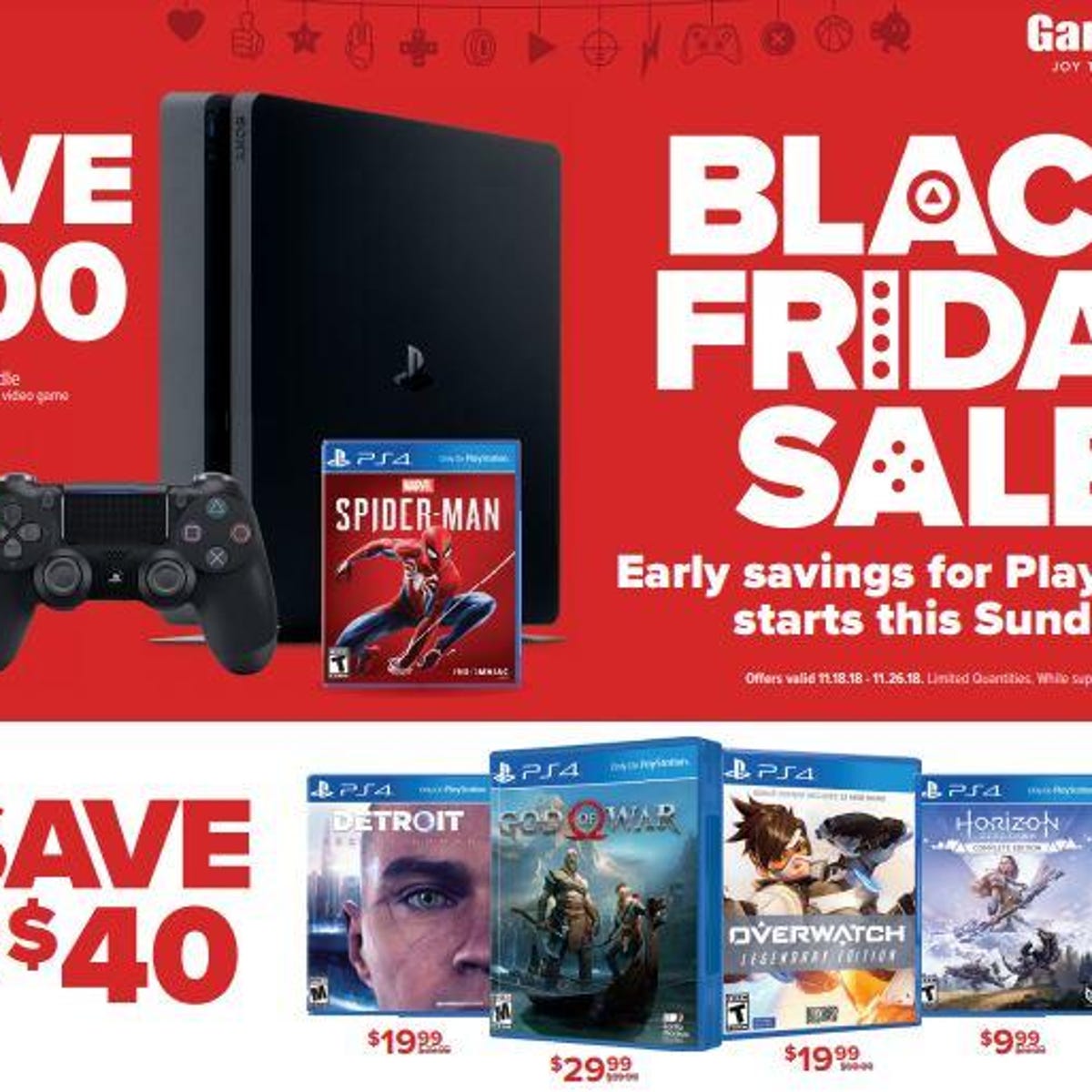 GameStop Black deals on Xbox One and PS4 are available -- Target, Walmart and Best Buy, - CNET