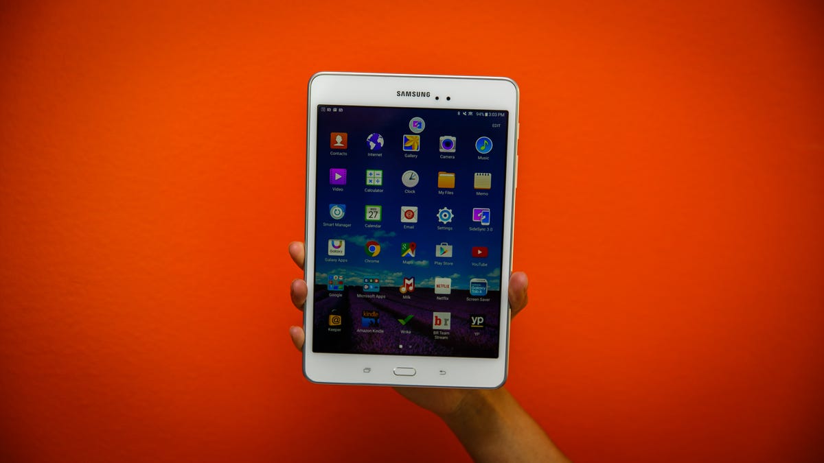 Samsung Galaxy Tab A 8.0 review: A suitable price for this simple tablet -  CNET