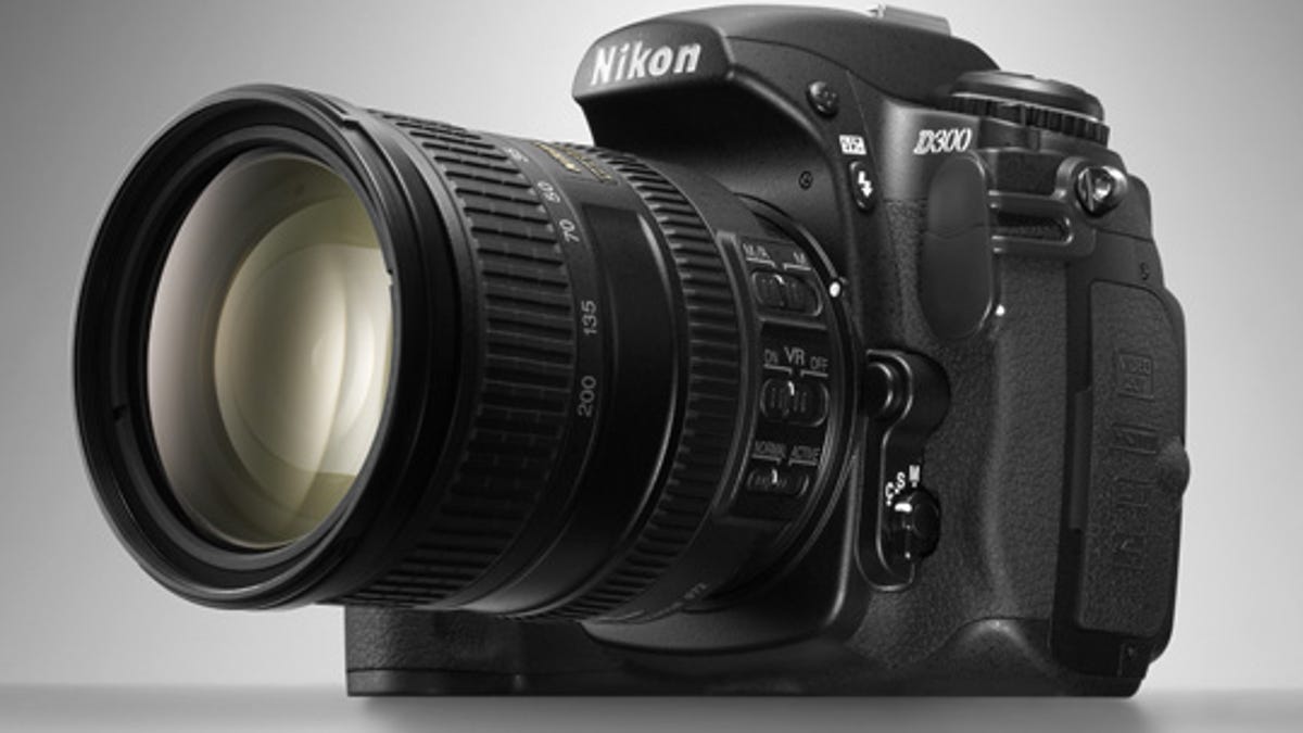 Nikon&apos;s new 12.3MP D300 dSLR.