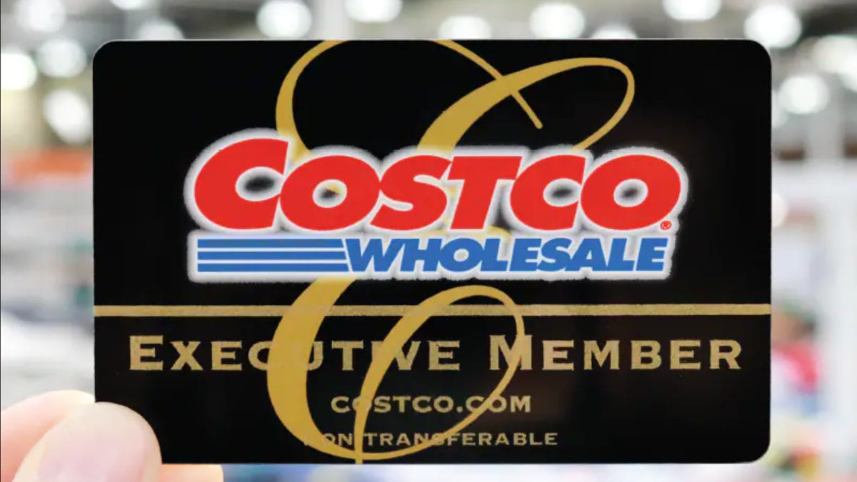 Costco Executive Member card in hand