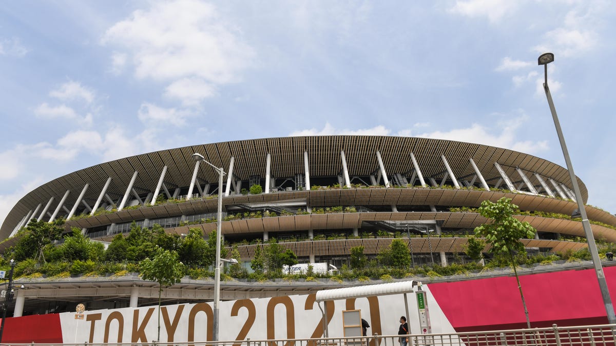 National Stadium in Tokyo, Japan
