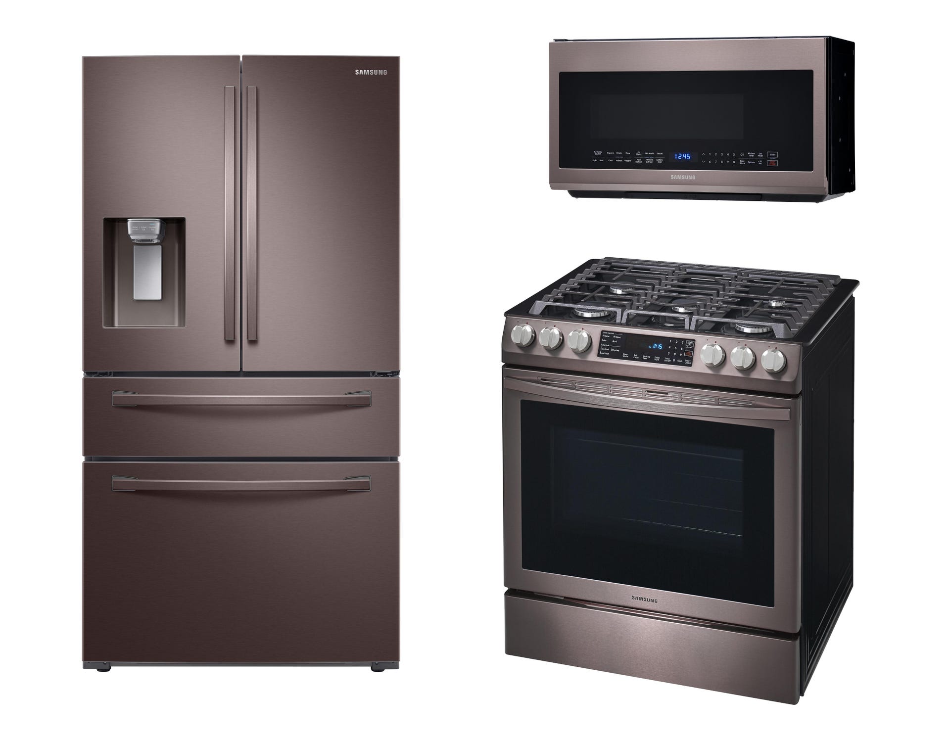 samsung-tuscan-stainless-steel-refrigerator-range-oven-microwave