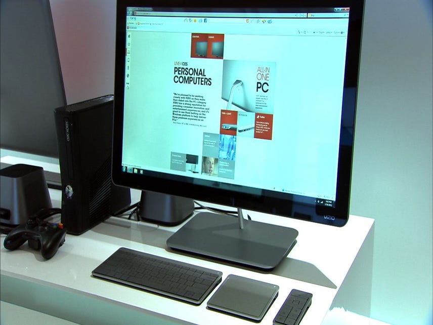 Vizio's PC has got it all...in one! (hands-on)
