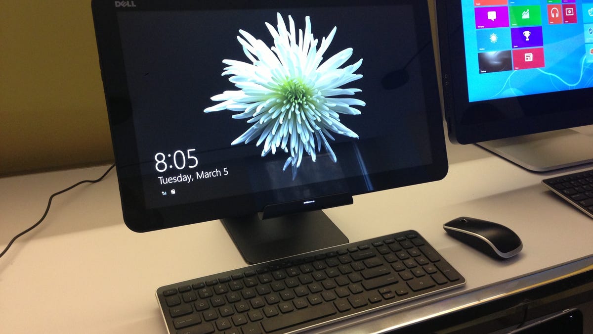 The Dell XPS 18, due April 16th, is the latest Windows 8 touchscreen all-in-one that also has a battery.
