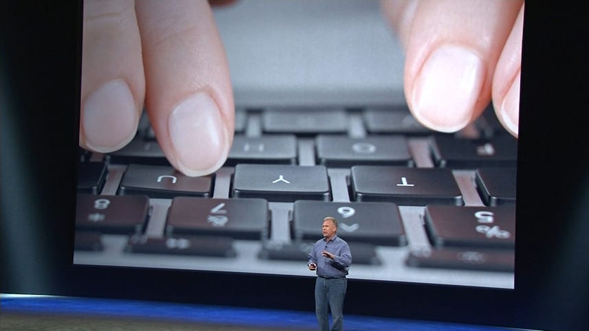 New MacBook features a 'full-size keyboard'