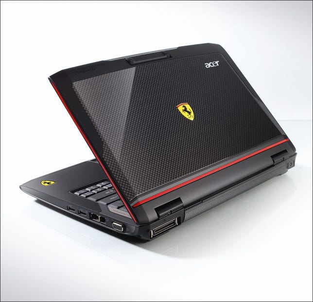 Acer Ferrari laptop