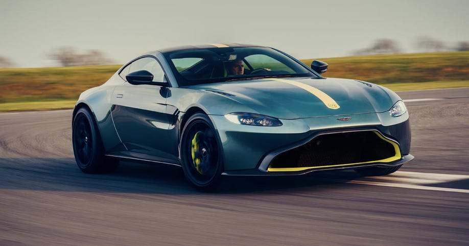 The Aston Martin Vantage AMR Manual gives you full control