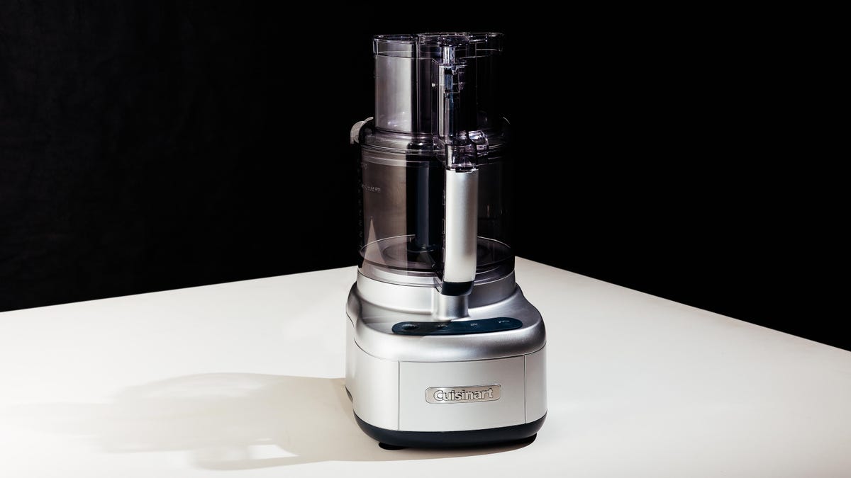 cuisinart food processor sitting on a table