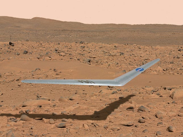 Prandtl-m imagined on Mars