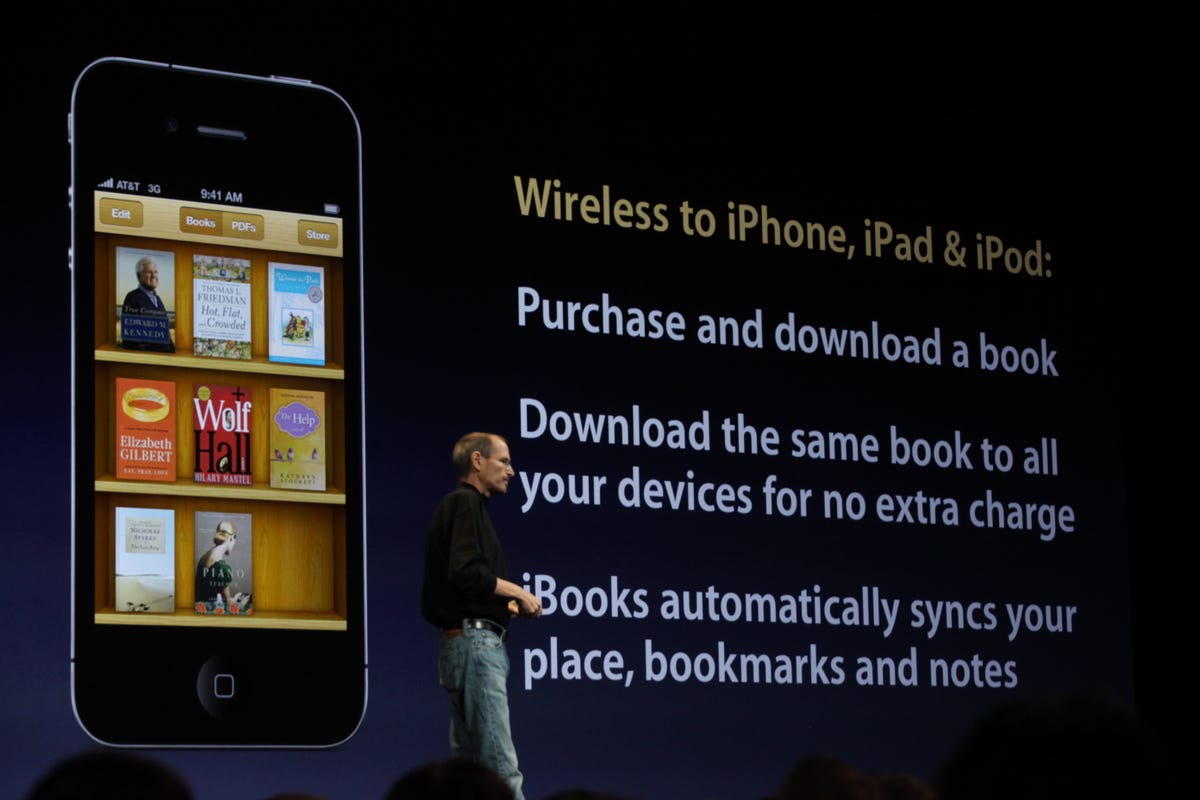 iBooks on the iPhone 4