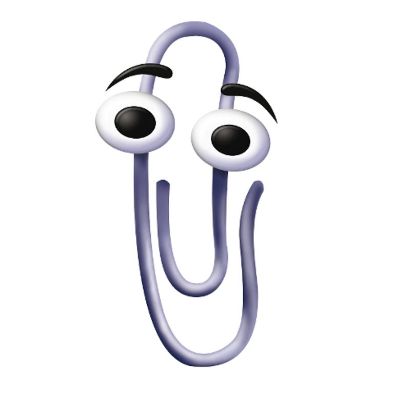 Microsoft's Clippy mascot