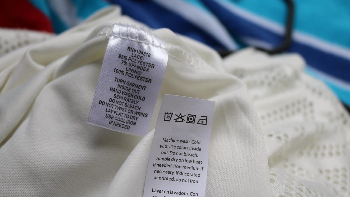 clothing care labels 