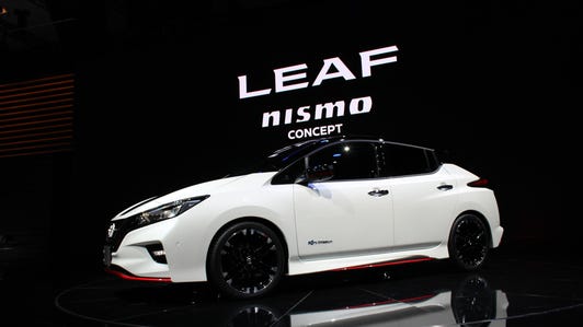 Nissan Leaf Nismo concept at Tokyo Motor Show