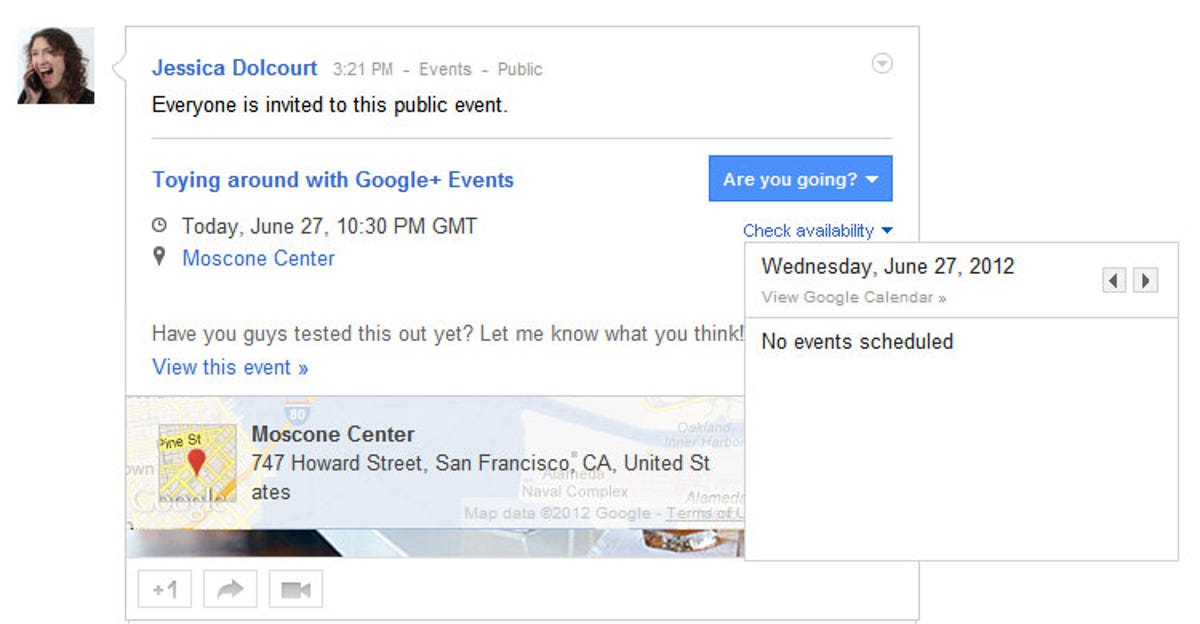 How to RSVP for an Google Event.