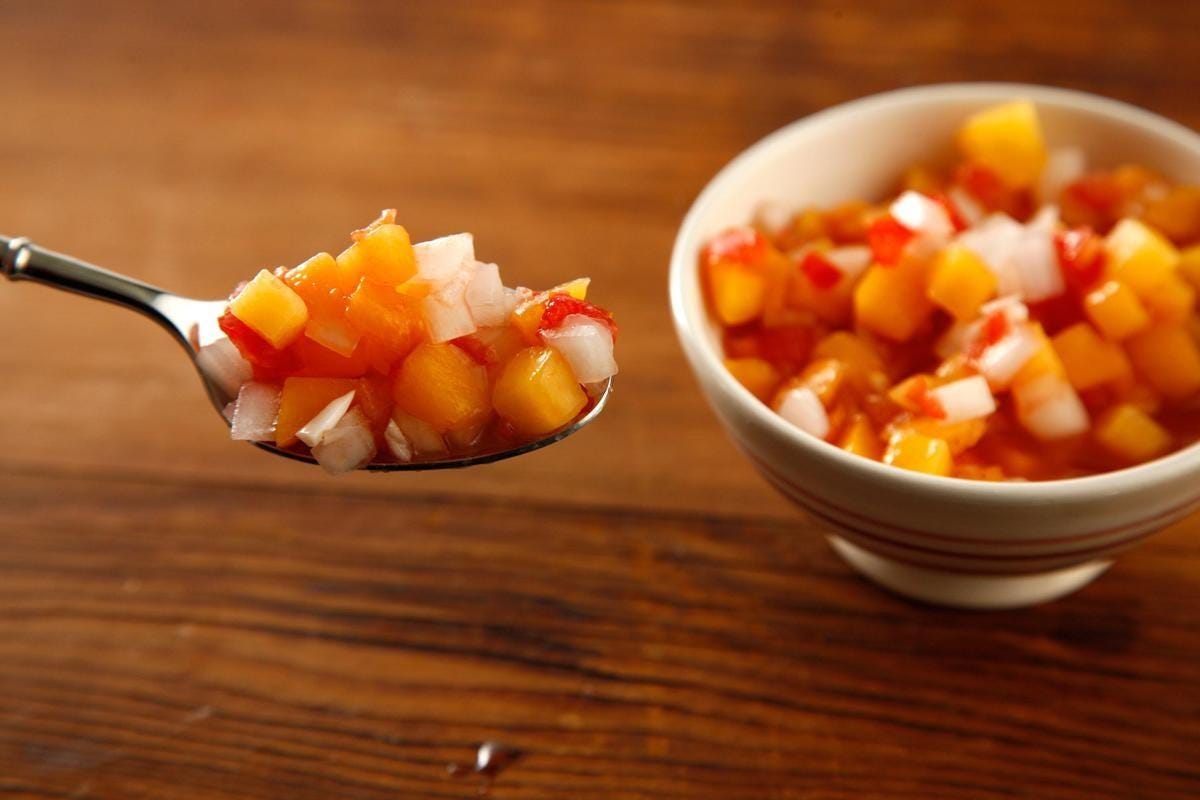 instant-pot-peach-salsa-recipe-chowhound