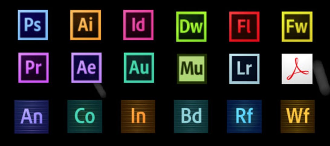 Adobe offers all its software products through the Creative Cloud subscription program.
