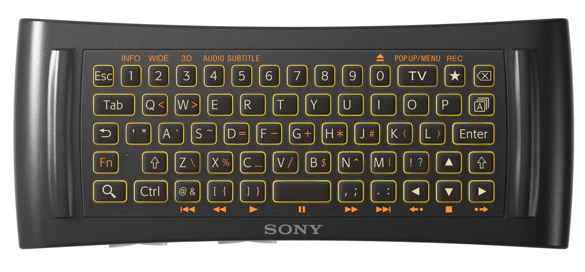 Sony's Google TV remote