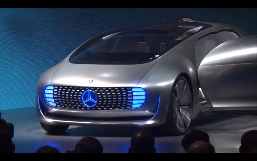 Mercedes unveils its car of the future