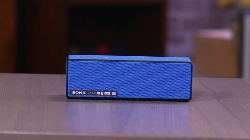 Sony SRS-X33: A smaller but punchier Bluetooth speaker