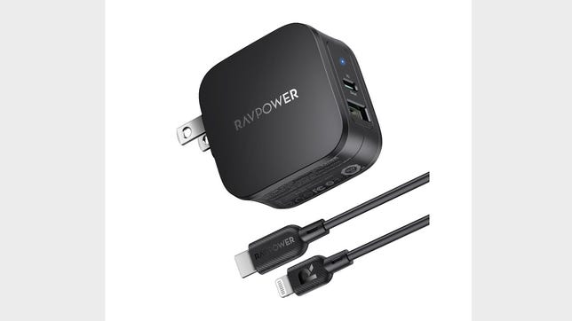 ravpower upgraded iphone12charger20w2 port