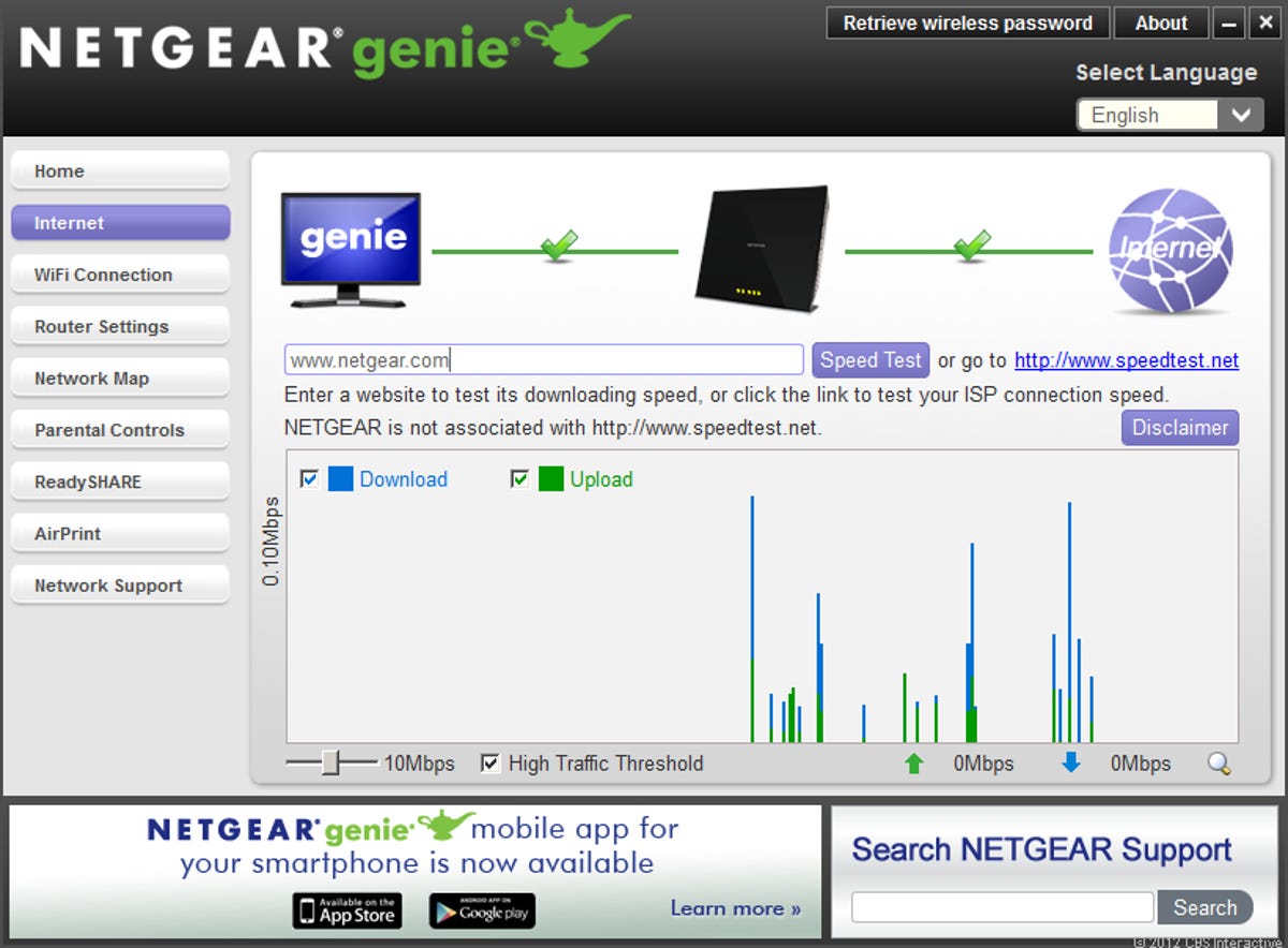Netgear Genie makes it easy for home users to manage and control their home network.