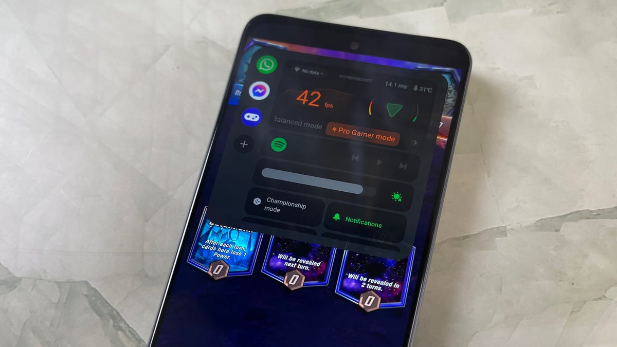 OnePlus Nord N30 5G's game mode