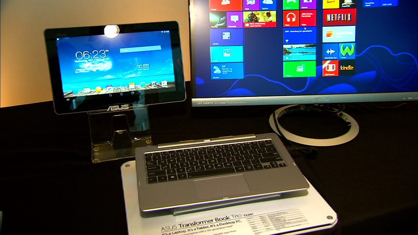 The Asus Transformer Book Trio gets 3-in-1 right