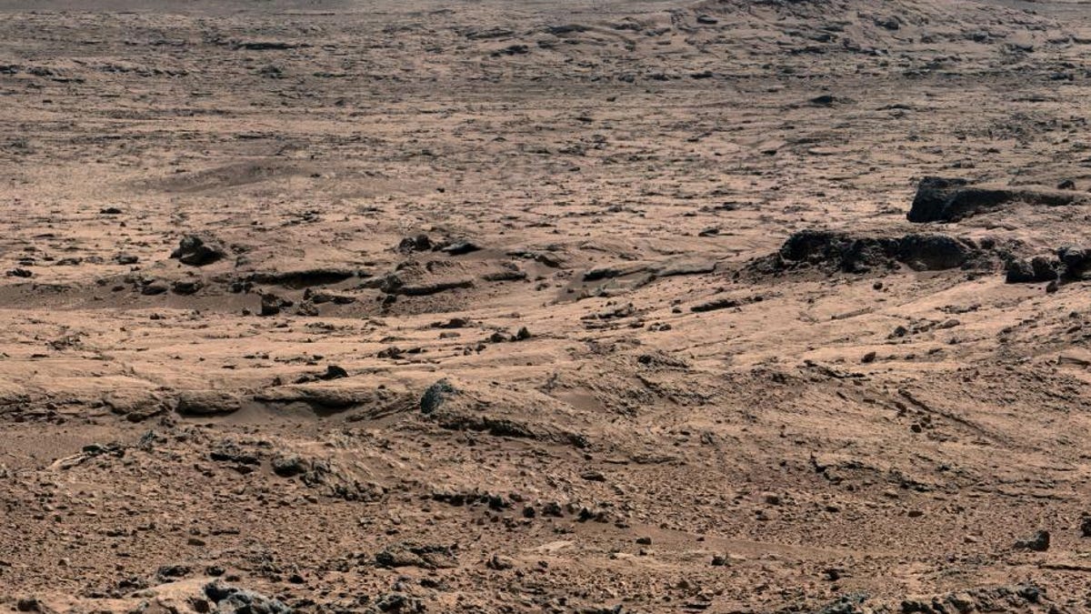View of Mars' surface