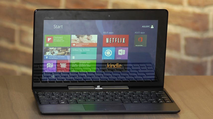 Asus Transformer Book T100 is a netbook-meets-tablet with tremendous budget appeal