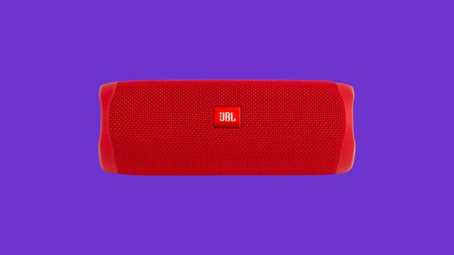 JBL Flip 5 Bluetooth speaker in red