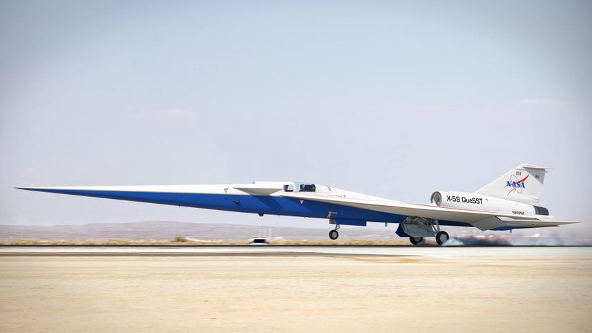 Inside NASA's X-59 plane: Supersonic flight without the boom