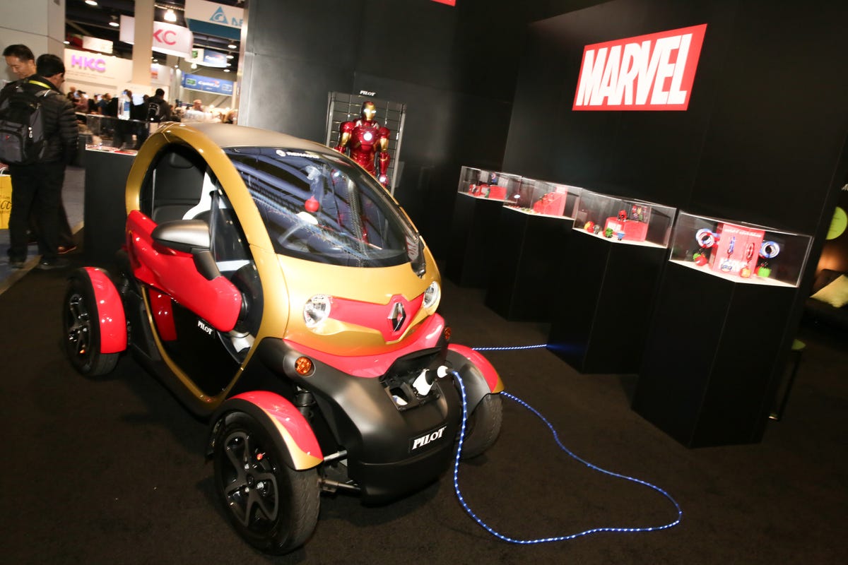 Iron Man Renault Twizy CES 2017