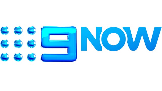 The logo of the streaming service 9Now.