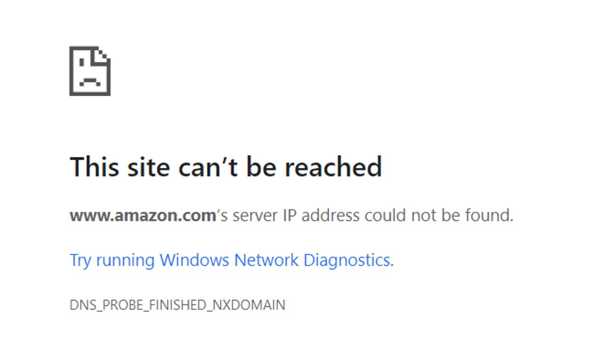 Amazon outage