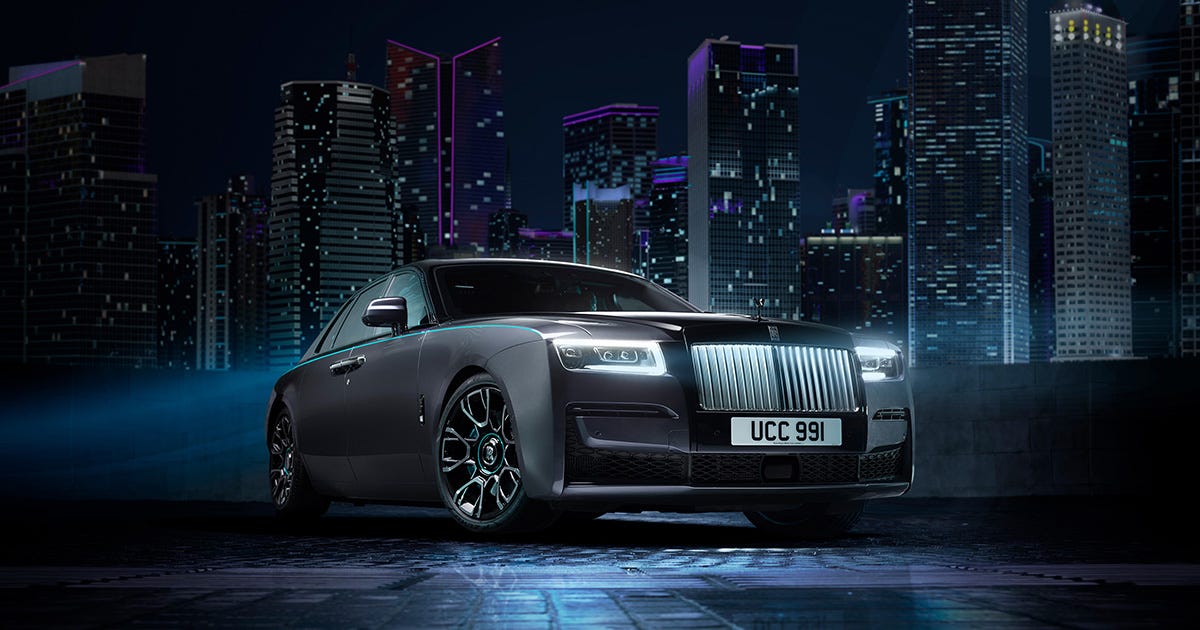 Rolls-Royce Ghost Black Badge debuts with more power and sinister style -  CNET